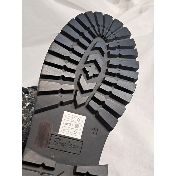 Skechers Viper Snake Chunky Women's Lace Up Combat Boots 11M - Picture 9 of 11